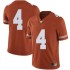 #4 Anthony Cook UT Men Limited University Jerseys Orange