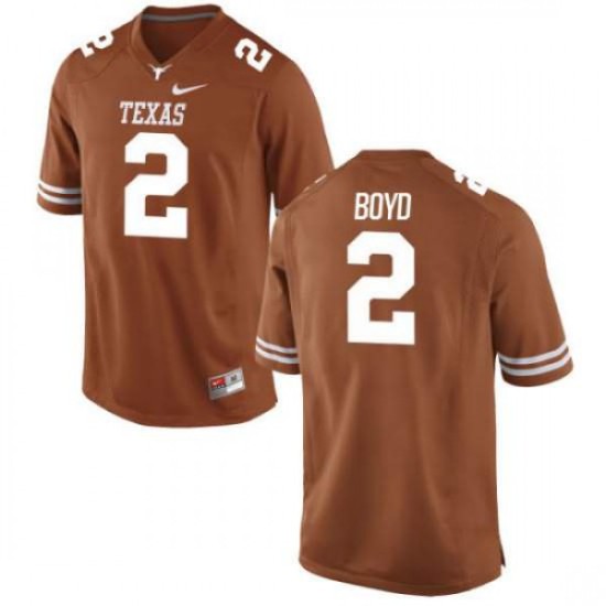 #2 Kris Boyd UT Women Game Player Jerseys Tex Orange