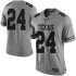 #24 Jarmarquis Durst Longhorns Men Limited University Jersey Gray