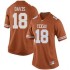 #18 Davante Davis Longhorns Women Replica University Jerseys Orange