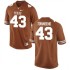 #43 Cameron Townsend University of Texas Men Replica College Jerseys Tex Orange