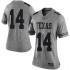 #14 Joshua Moore University of Texas Women Limited College Jersey Gray