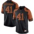 #41 Hank Coutoumanos UT Men Game University Jersey Black