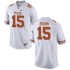 #15 Chris Brown Longhorns Women Game Alumni Jersey White