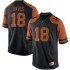 #18 Davante Davis UT Men Game Stitch Jerseys Black