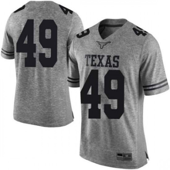 #49 Joshua Rowland Texas Longhorns Men Limited University Jerseys Gray