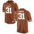 #31 Kyle Hrncir Longhorns Women Limited Football Jersey Tex Orange