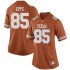 #85 Malcolm Epps Longhorns Women Replica Stitch Jerseys Orange