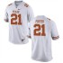 #21 Kyle Porter UT Men Replica Embroidery Jersey White