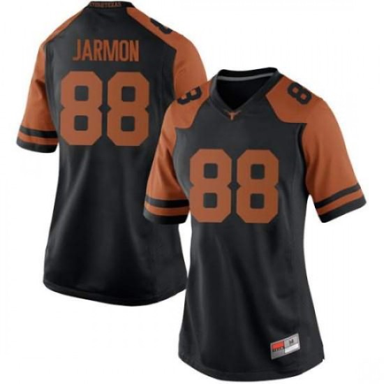 #88 Kai Jarmon UT Women Replica Football Jerseys Black