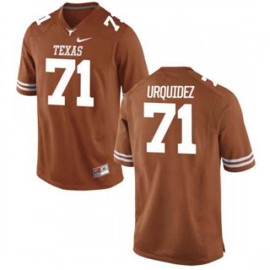 #71 J.P. Urquidez University of Texas Men Authentic University Jersey Tex Orange