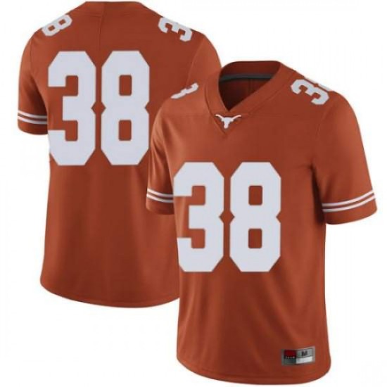 #38 Kobe Boyce University of Texas Men Limited College Jersey Orange