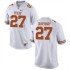 #27 Donovan Duvernay Texas Longhorns Men Authentic Embroidery Jerseys White