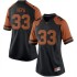 #33 Kamaka Hepa Texas Longhorns Women Game Official Jersey Black