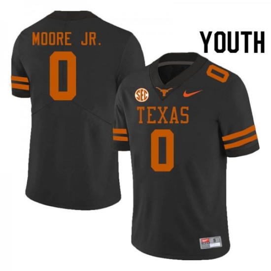 #0 DeAndre Moore Jr. UT Youth SEC Conference Alumni Jersey Black