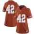 #42 Femi Yemi-Ese UT Women Limited Embroidery Jerseys Orange