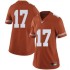 #17 D'Shawn Jamison University of Texas Women Limited NCAA Jerseys Orange