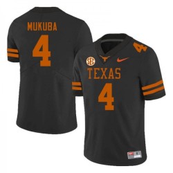 #4 Andrew Mukuba UT Men SEC Conference Limited Jersey Black