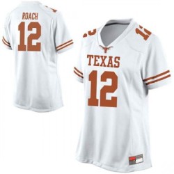 #12 Kerwin Roach II UT Women Replica University Jerseys White