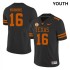 #16 Arch Manning Longhorns Youth SEC Conference Alumni Jersey Black