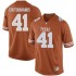 #41 Hank Coutoumanos UT Men Replica Stitched Jersey Orange