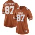 #87 Joshua Matthews University of Texas Women Game Official Jerseys Orange