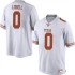 #0 Gerald Liddell University of Texas Men Game High School Jersey White