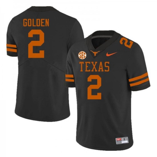 #2 Matthew Golden UT Men SEC Conference Alumni Jersey Black