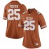 #25 B.J. Foster UT Women Replica Embroidery Jersey Orange