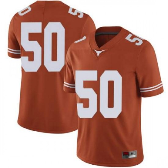 #50 Byron Vaughns UT Men Limited Stitch Jersey Orange