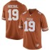 #19 Kartik Akkihal Longhorns Men Replica Embroidery Jerseys Orange