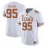 #95 Alfred Collins Longhorns Men SEC Conference High School Jersey White