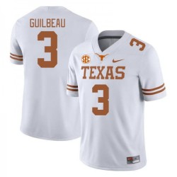 #3 Jaylon Guilbeau UT Men SEC Conference Player Jersey White