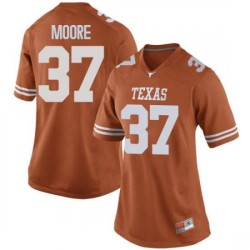 #37 Chase Moore UT Women Game NCAA Jersey Orange