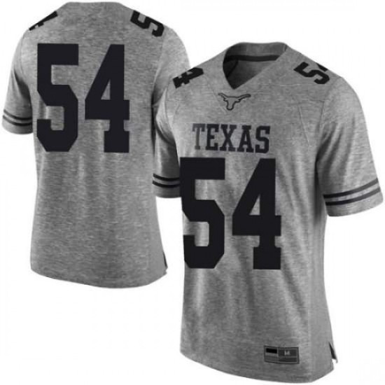 #54 Justin Mader UT Men Limited Stitched Jerseys Gray