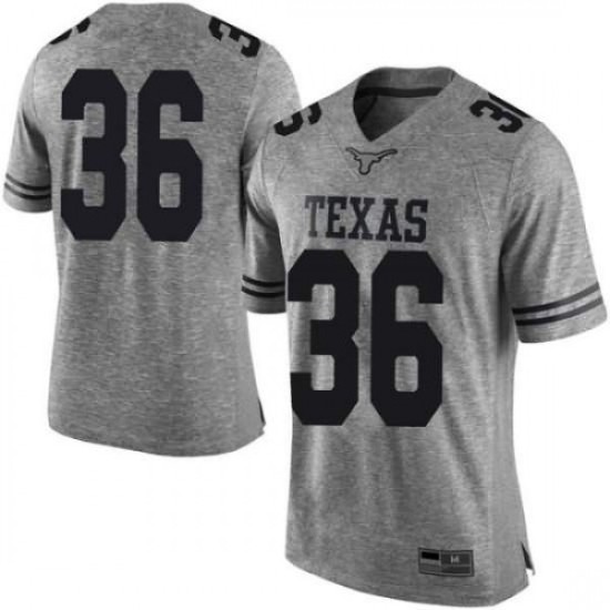 #36 Kamari Williams Texas Longhorns Men Limited High School Jersey Gray