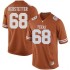 #68 Derek Kerstetter UT Men Game High School Jerseys Orange