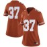 #37 Chase Moore University of Texas Women Limited University Jerseys Orange