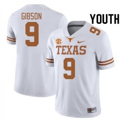 #9 Jerrick Gibson UT Youth SEC Conference Alumni Jersey White