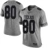 #80 Cade Brewer Longhorns Men Limited NCAA Jersey Gray