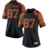 #87 Joshua Matthews Longhorns Women Game Football Jersey Black