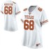 #68 Derek Kerstetter Texas Longhorns Women Game Stitch Jerseys White