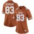 #83 Al'Vonte Woodard Longhorns Women Game Stitched Jerseys Orange