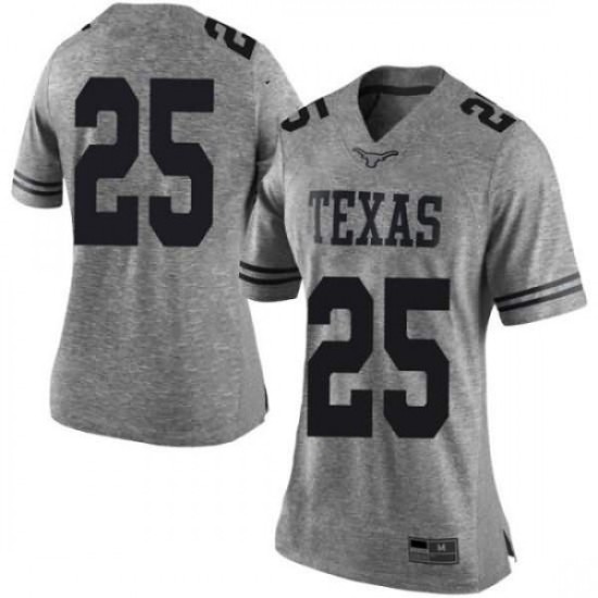 #25 B.J. Foster UT Women Limited Stitched Jersey Gray