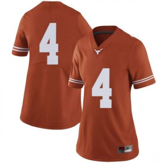 #4 Anthony Cook UT Women Limited University Jerseys Orange