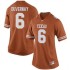 #6 Devin Duvernay UT Women Game Football Jersey Orange