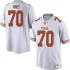 #70 Christian Jones UT Men Game Player Jerseys White