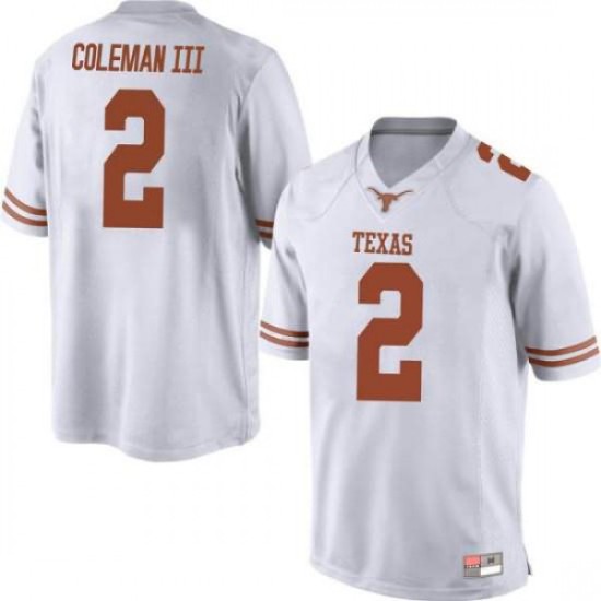 #2 Matt Coleman III UT Men Replica Stitched Jersey White