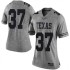 #37 Michael Williams UT Women Limited Embroidery Jerseys Gray