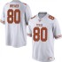 #80 Cade Brewer Texas Longhorns Men Game High School Jerseys White